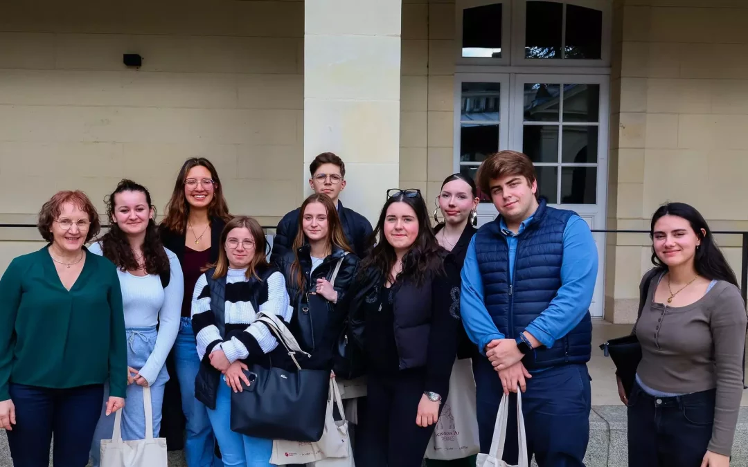 Remise des diplômes pour les lycéens du programme PEI à Sciences Po Rennes